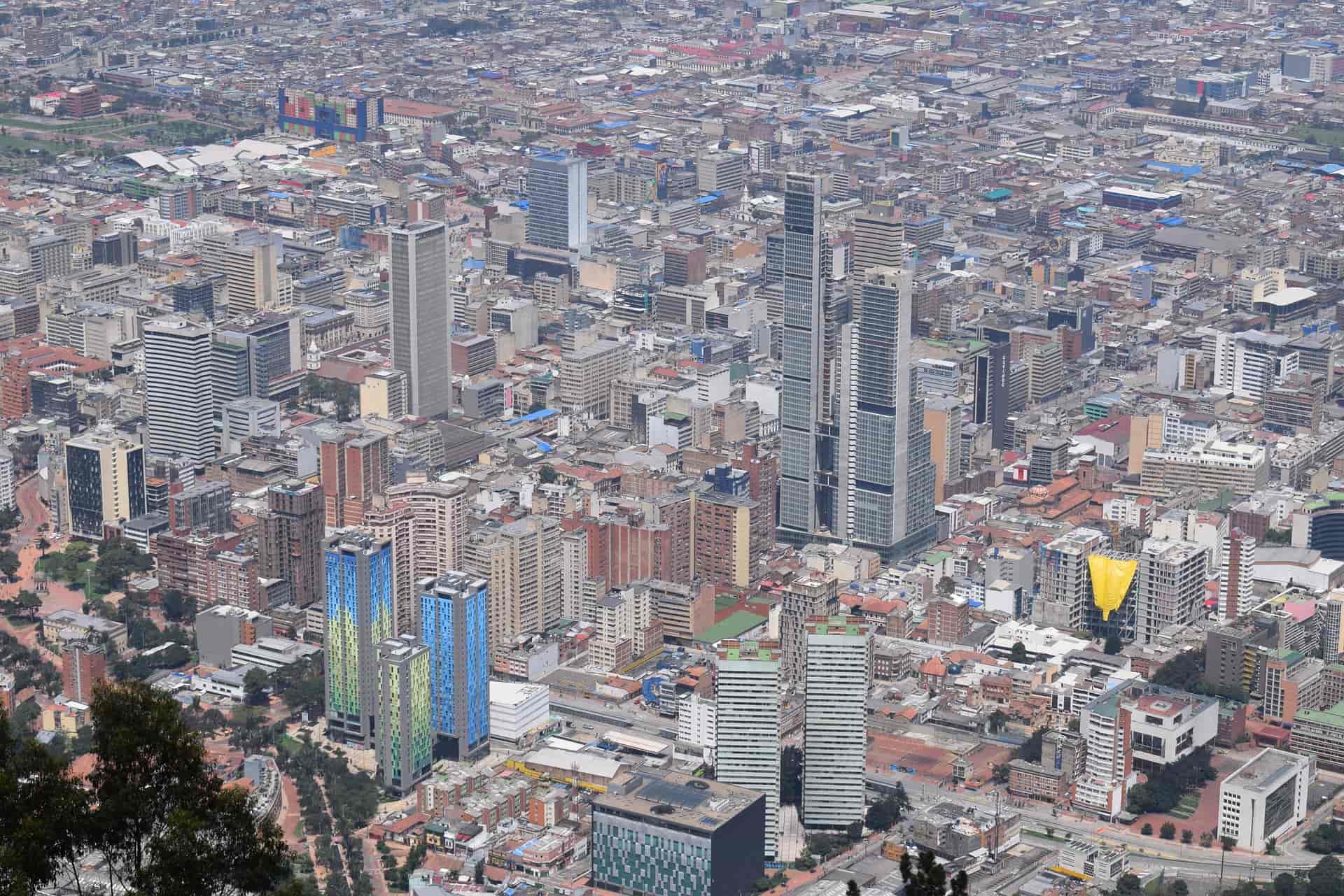 Imagen Panorámica de la ciudad de Bogotá en Colombia. Cicerone Plus